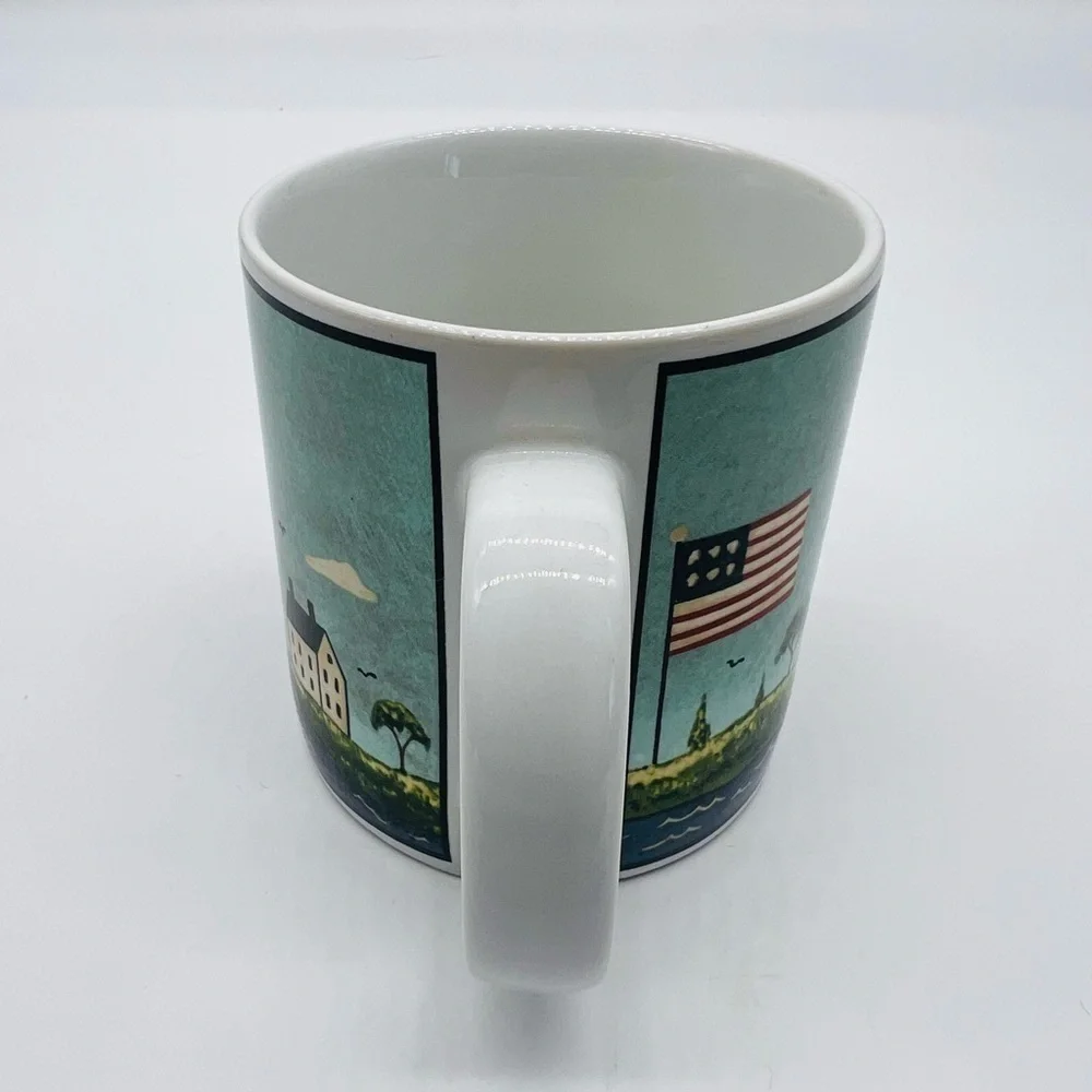 Warren Kimble mugs for sale vintage beach/ lighthouse theme